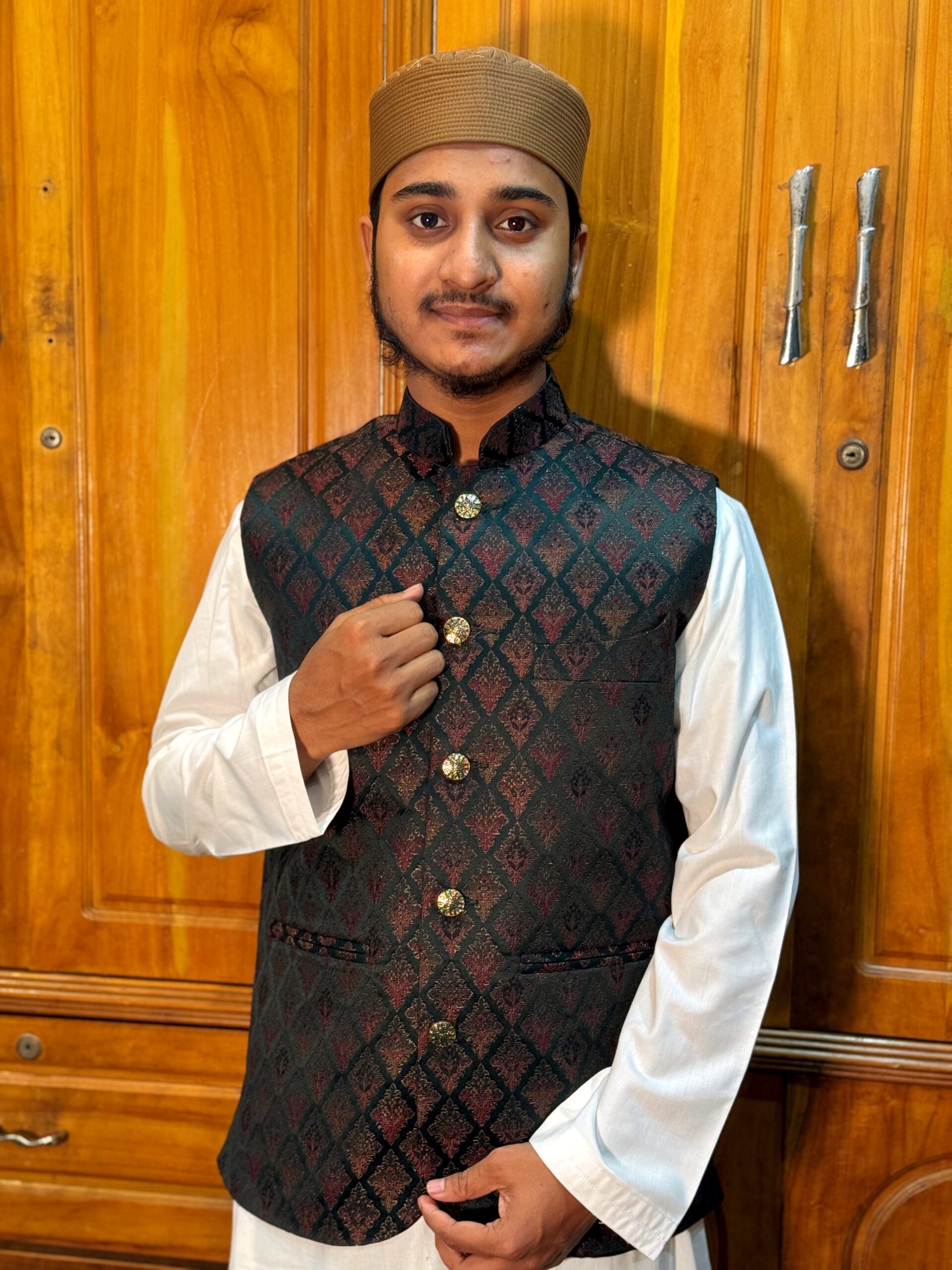 ✨ Luxury Khatan Koti [Dark Green Edition]